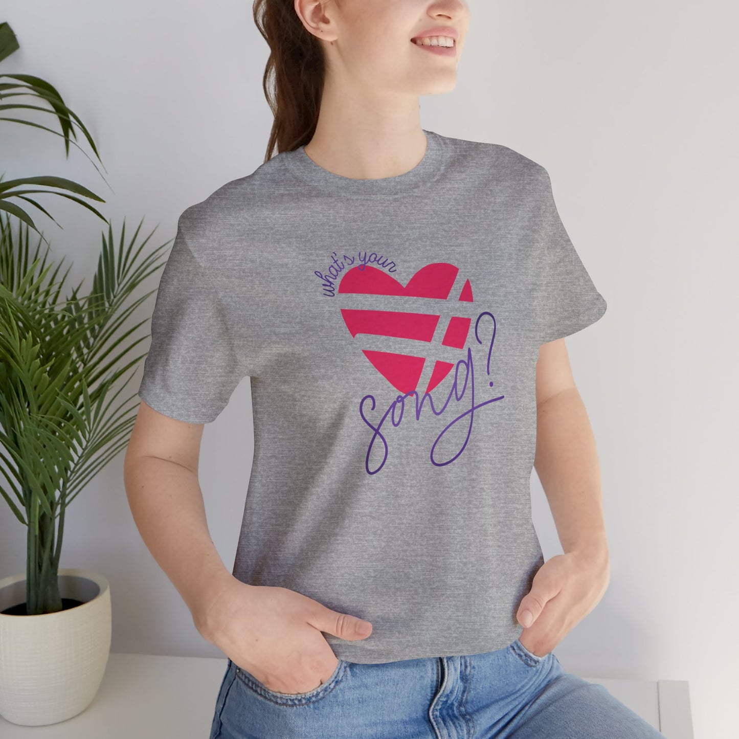 OT7 Short Sleeve Shirt - What's Your Love Song? - Unisex Jersey T-Shirt