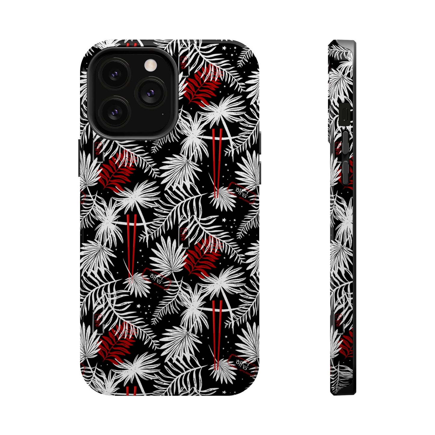 Tropical Chopsticks Magnetic Tough Phone Case