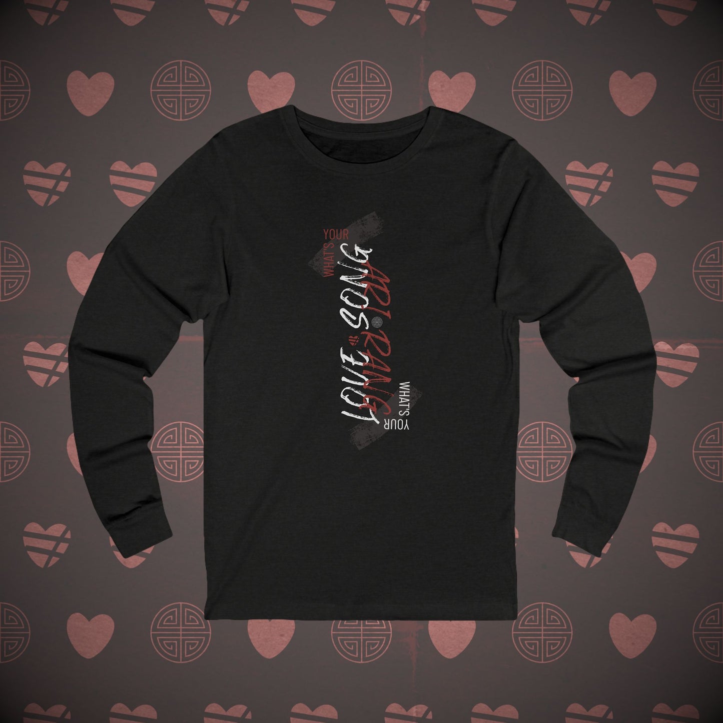 OT7 Long Sleeve Shirt - Arirang Love Song Mirror - Soft Unisex T-Shirt