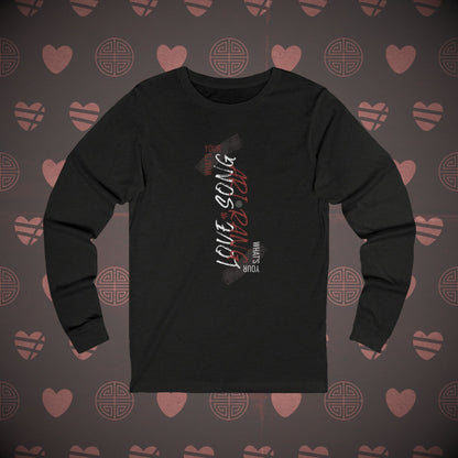 OT7 Long Sleeve Shirt - Arirang Love Song Mirror - Soft Unisex T-Shirt
