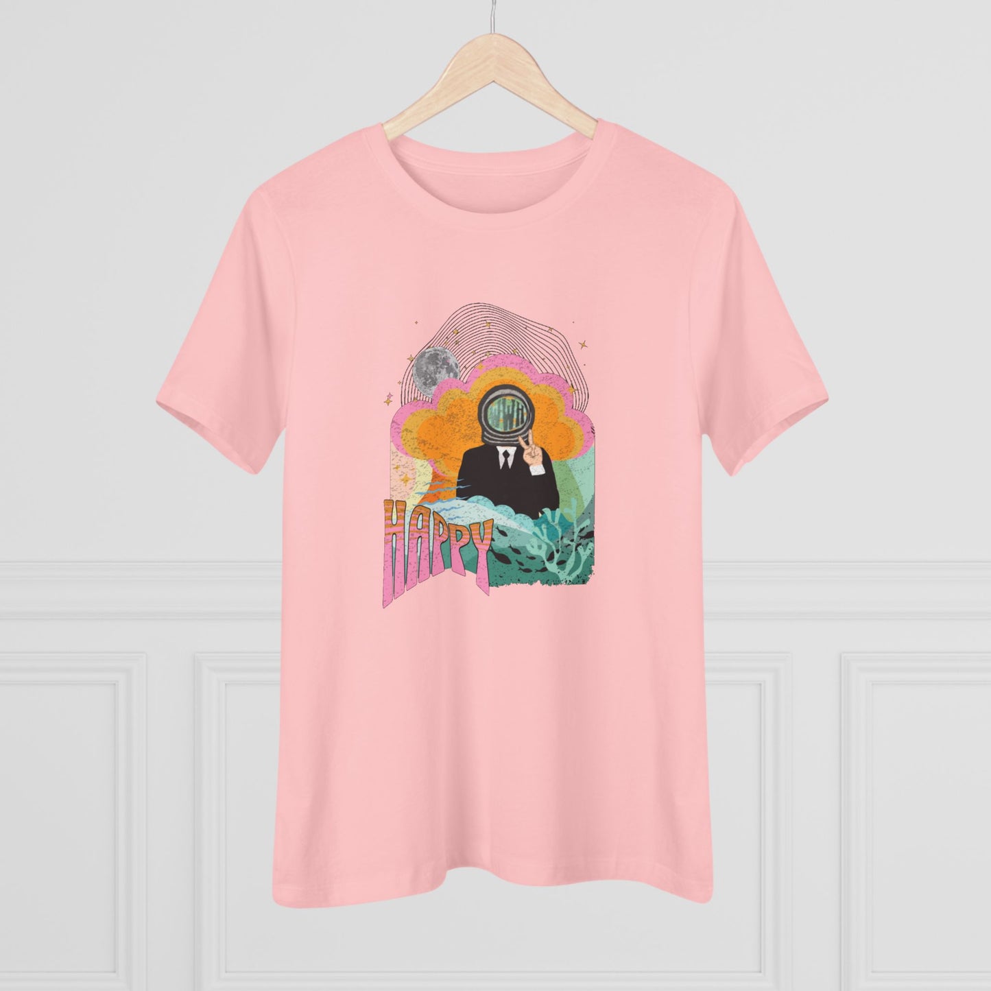 Jin Women's Tee - BTS Fanmade Retro Series - 1960s Mod Aesthetic - Soft Jersey T-Shirt