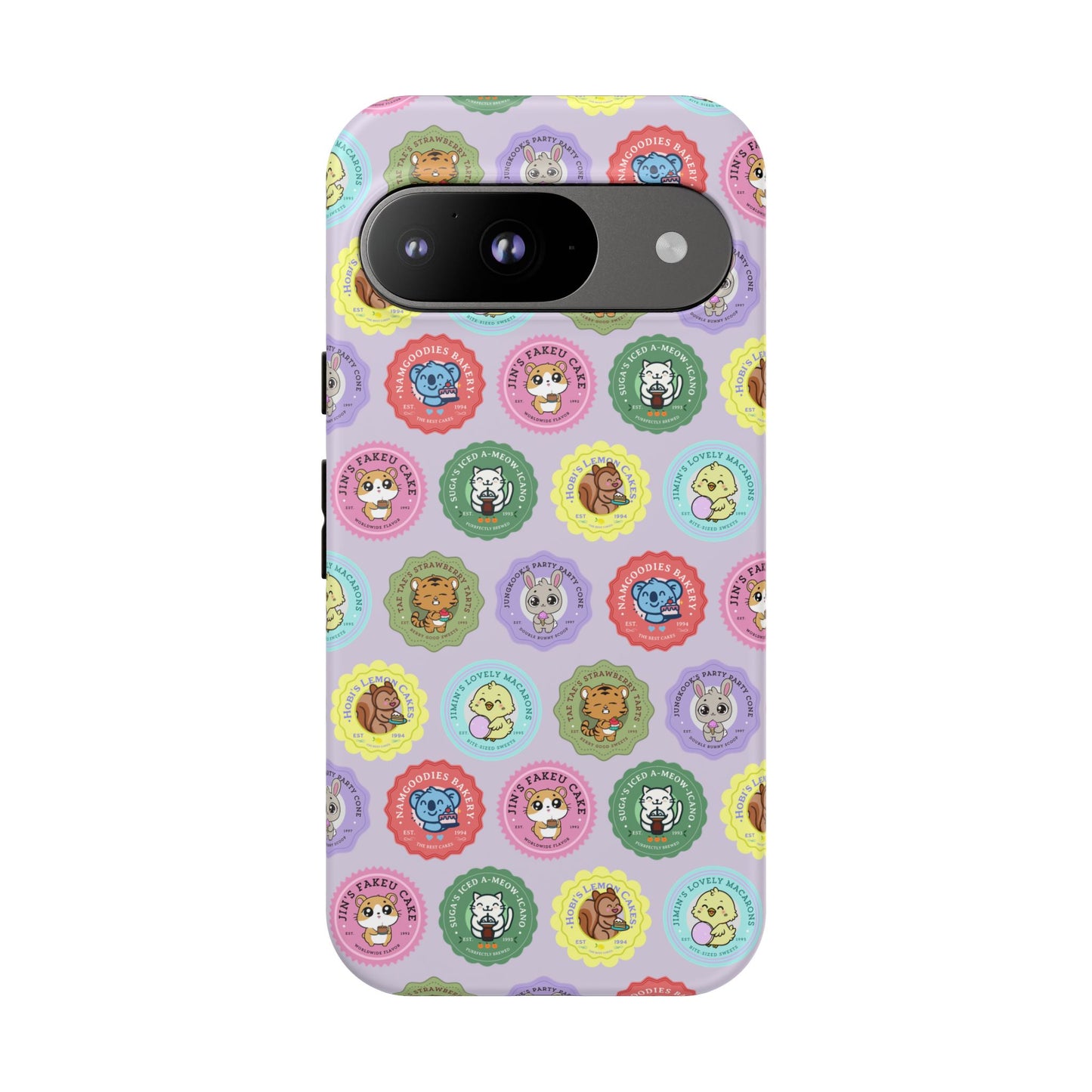 OT7 Phone Case - Cute Fanmade BTS Merch - Namgoodies Bakery - iPhone, Galaxy, Pixel