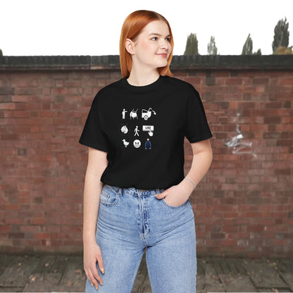 Walking Like A Duck Unisex Jersey Short Sleeve Tee