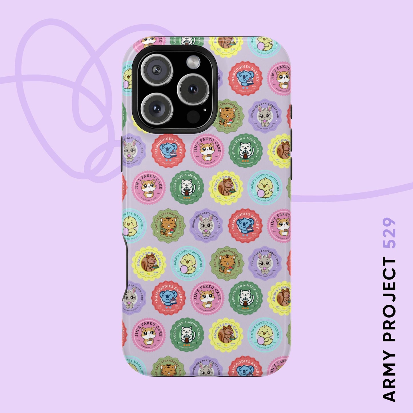 Namgoodies Bakery OT7 Magnetic Tough Phone Case