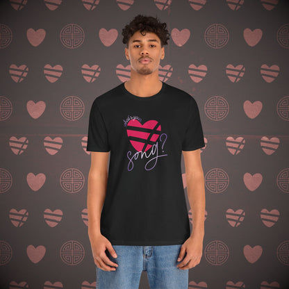 OT7 Short Sleeve Shirt - What's Your Love Song? - Unisex Jersey T-Shirt