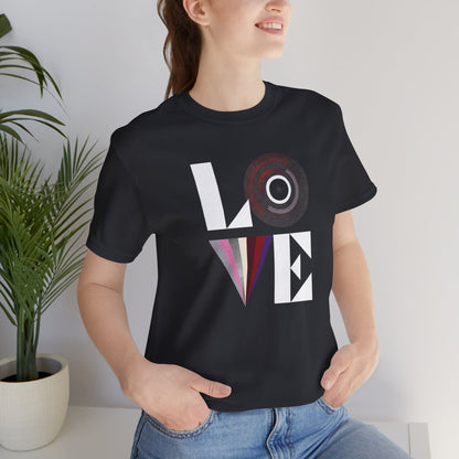 OT7 Short Sleeve Shirt - Love Record - Unisex Jersey T-Shirt