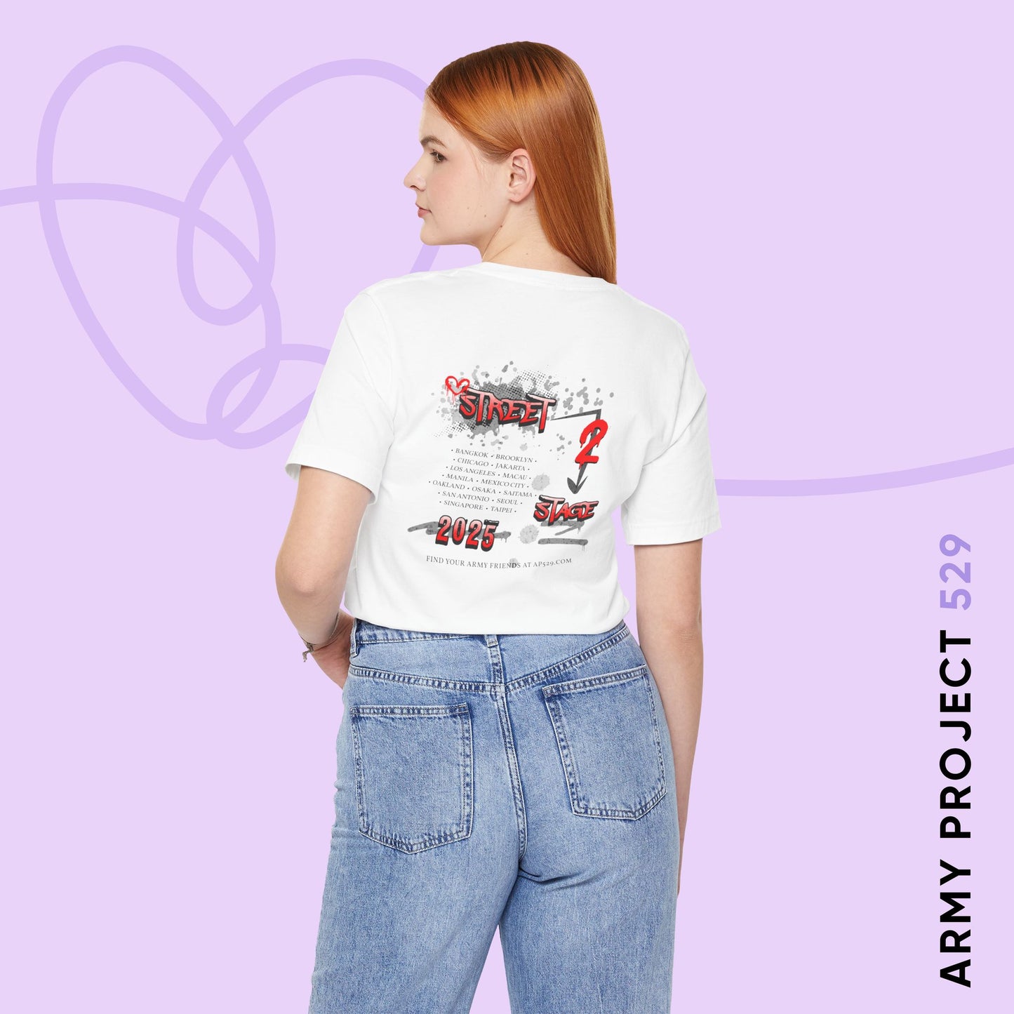 HOTS with Hope (Stop Sign ver.) Unisex Jersey Short Sleeve Tee