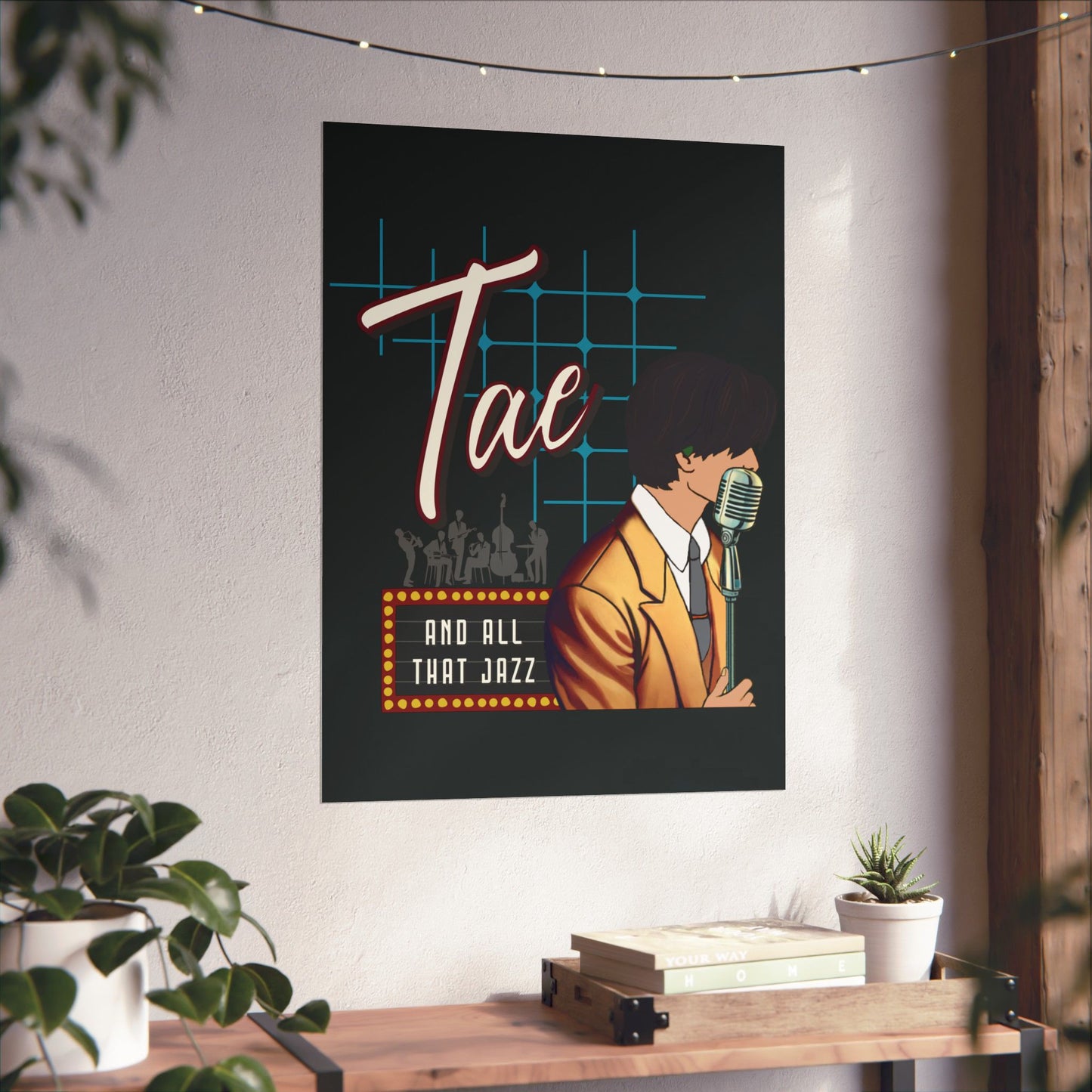 Taehyung 1950s Retro Series Matte Poster
