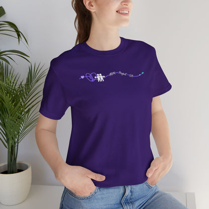 AP529 Heartline Logo Unisex Jersey Short Sleeve Tee