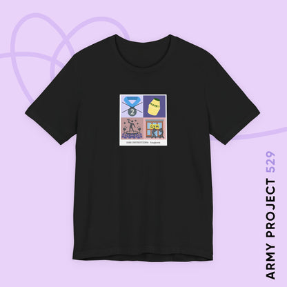 Jungkook Care Instructions Unisex Jersey Short Sleeve Tee