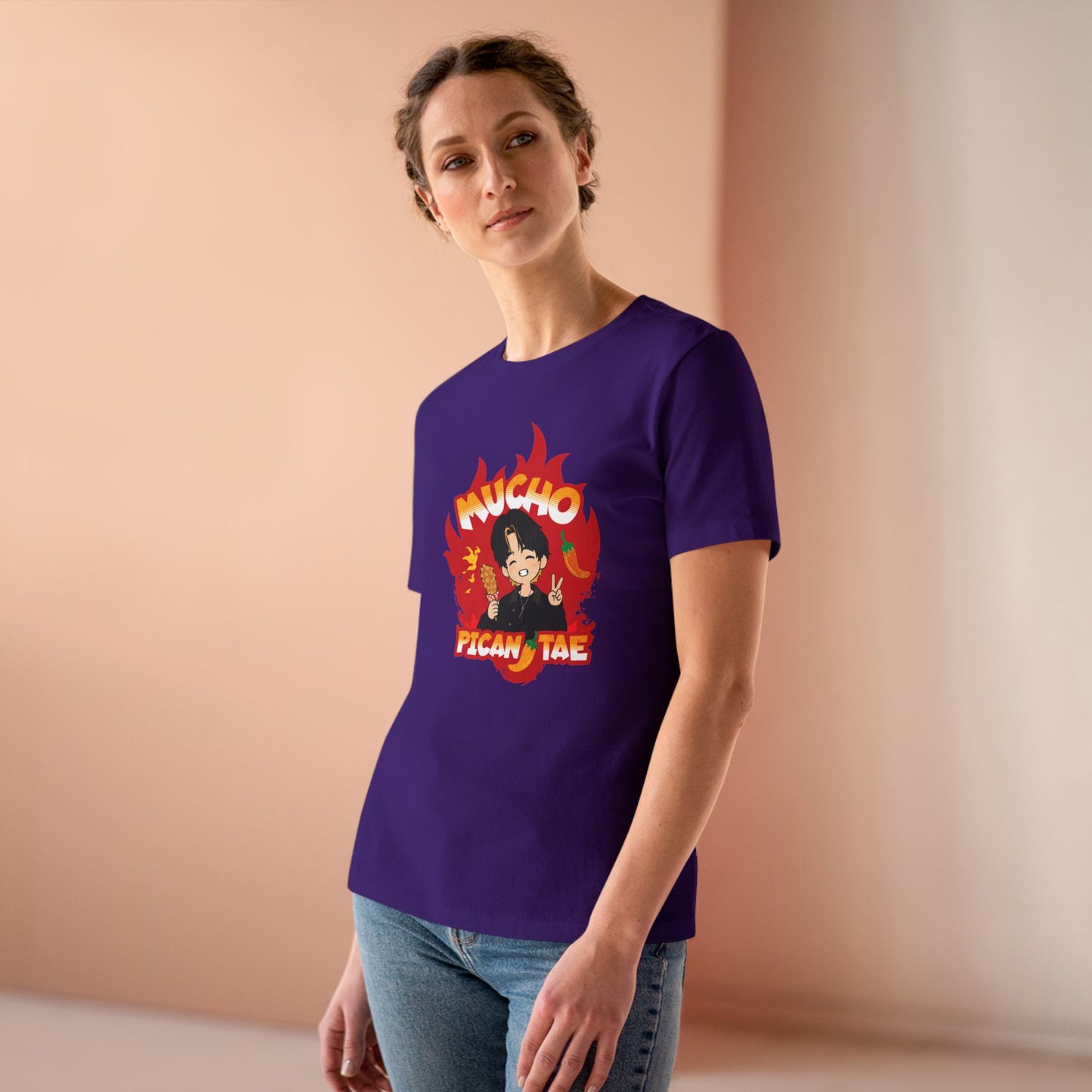 Taehyung Women's Tee - Mucho PicanTae - Soft Jersey T-Shirt
