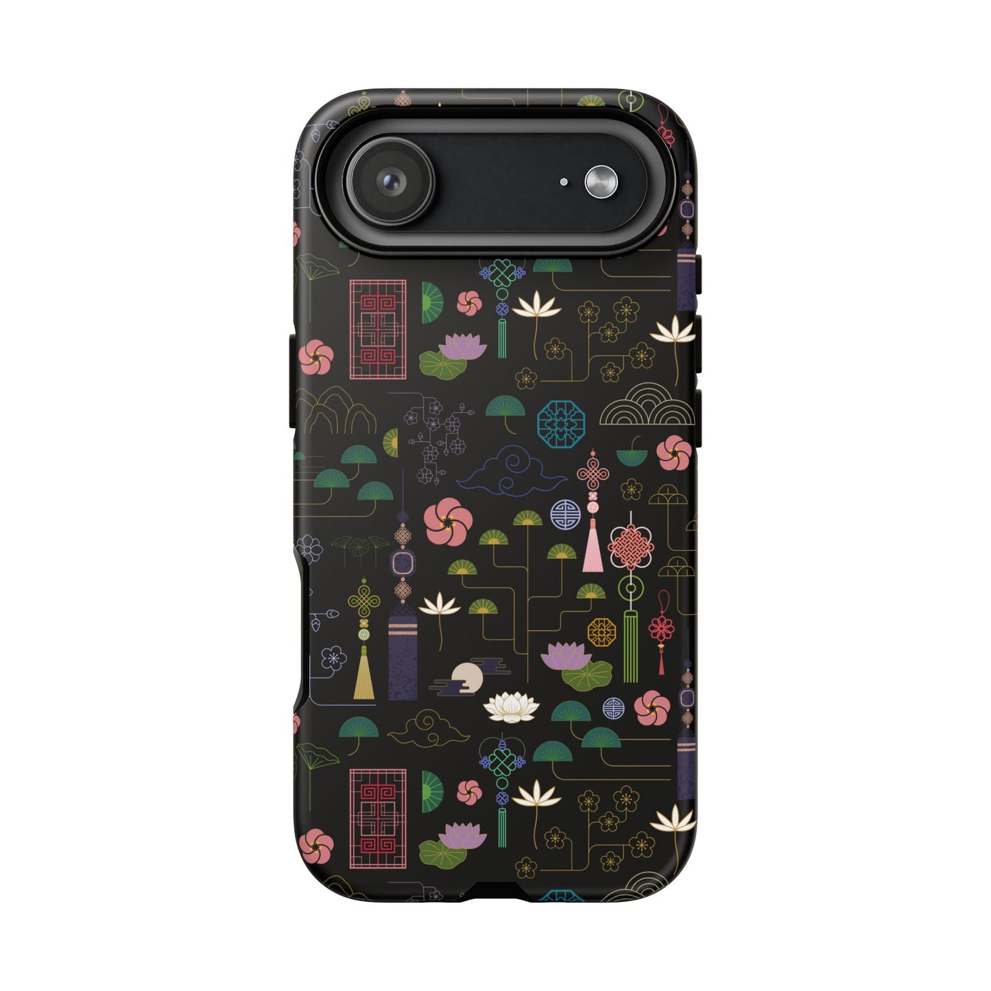 Norigae Night Garden Tough Phone Case - Elegant K-Pop Merch - iPhone, Galaxy, Pixel Cover