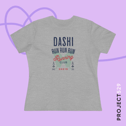 Dashi Running Club Women's Relaxed Jersey Short Sleeve Tee