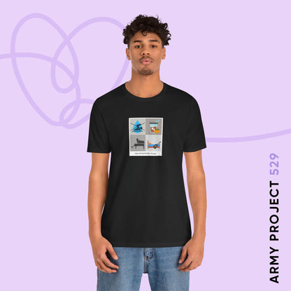 Yoongi Care Instructions Unisex Jersey Short Sleeve Tee