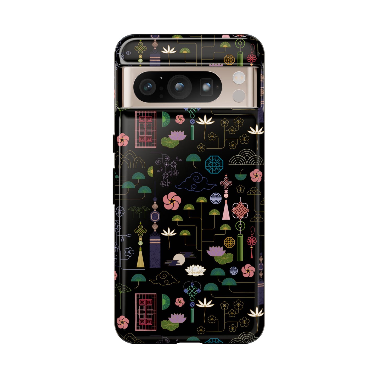 Norigae Night Garden Tough Phone Case - Elegant K-Pop Merch - iPhone, Galaxy, Pixel Cover
