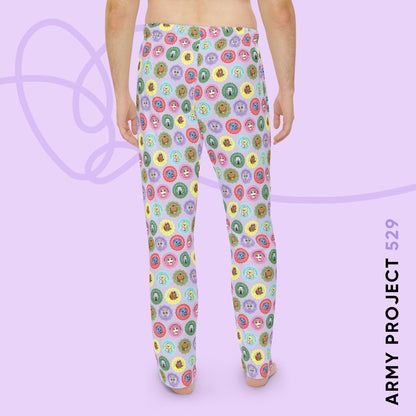 OT7 Namgoodies Bakery Pajama Pants - Cute Fanmade BTS Merch - Soft Unisex Lounge Wear