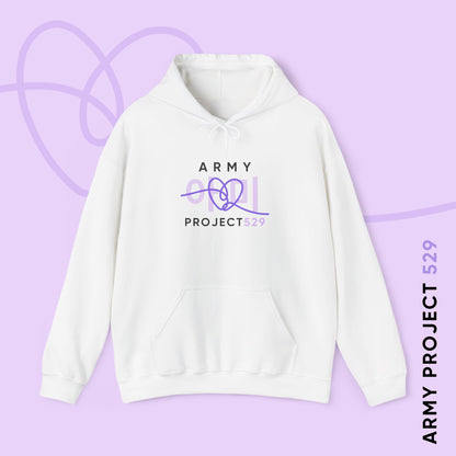 ARMY Project 529 Hoodie - ARMY Apparel - Cozy Unisex Sweatshirt