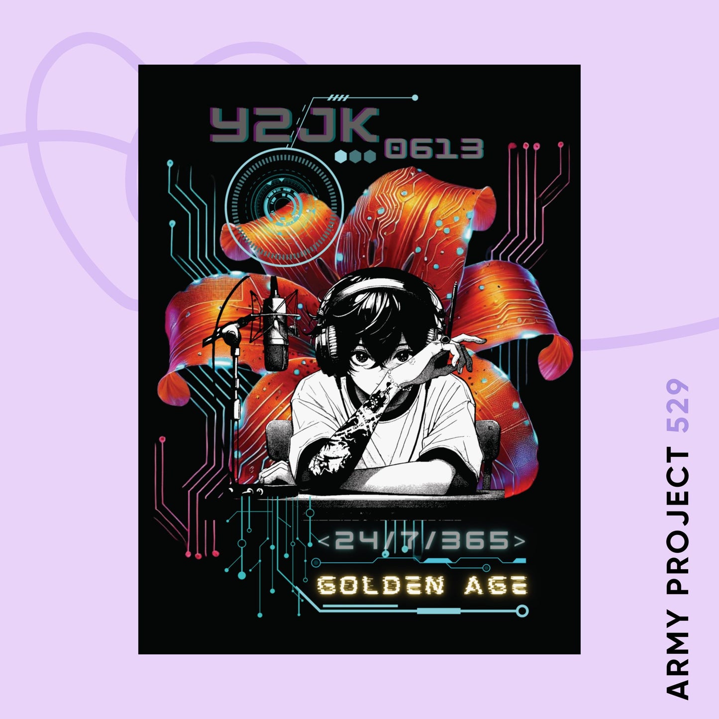 Jungkook Y2JK Retro Series Matte Poster