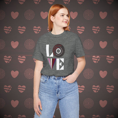 OT7 Short Sleeve Shirt - Love Record - Unisex Jersey T-Shirt