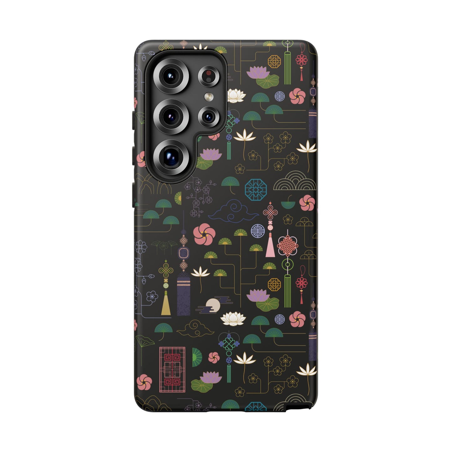 Norigae Night Garden Tough Phone Case - Elegant K-Pop Merch - iPhone, Galaxy, Pixel Cover