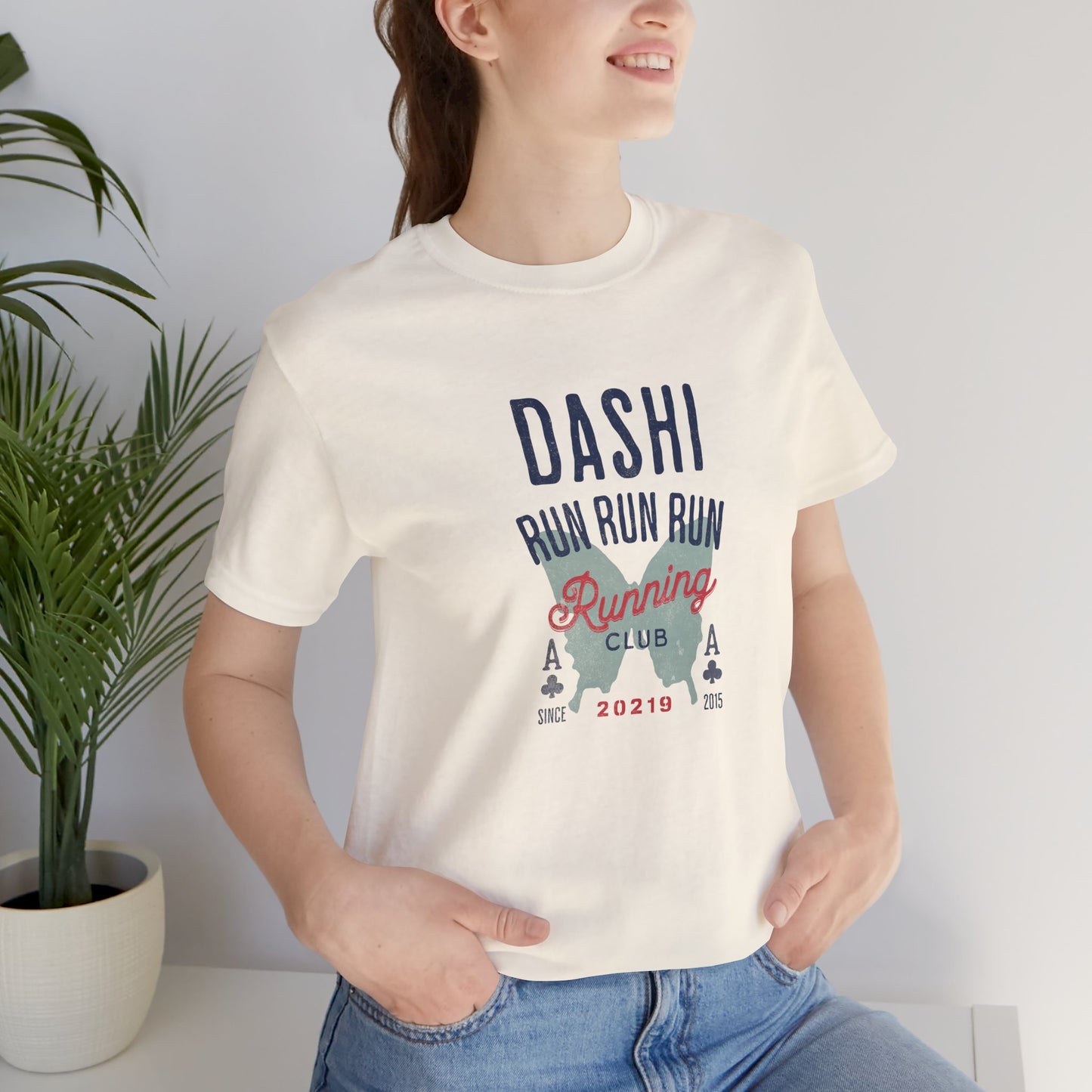 Dashi Running Club Unisex Jersey Short Sleeve Tee