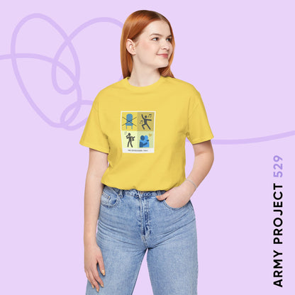 Jimin Care Instructions Unisex Jersey Short Sleeve Tee