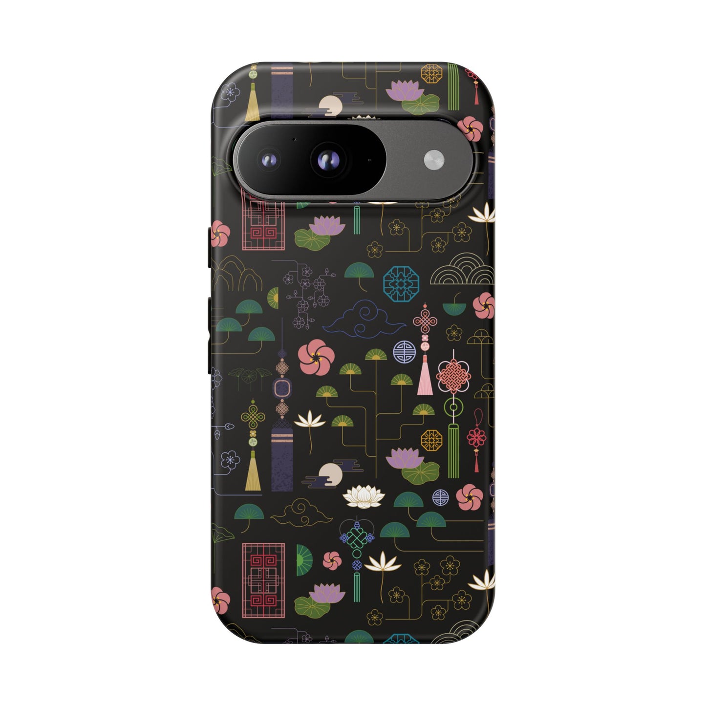 Norigae Night Garden Tough Phone Case - Elegant K-Pop Merch - iPhone, Galaxy, Pixel Cover
