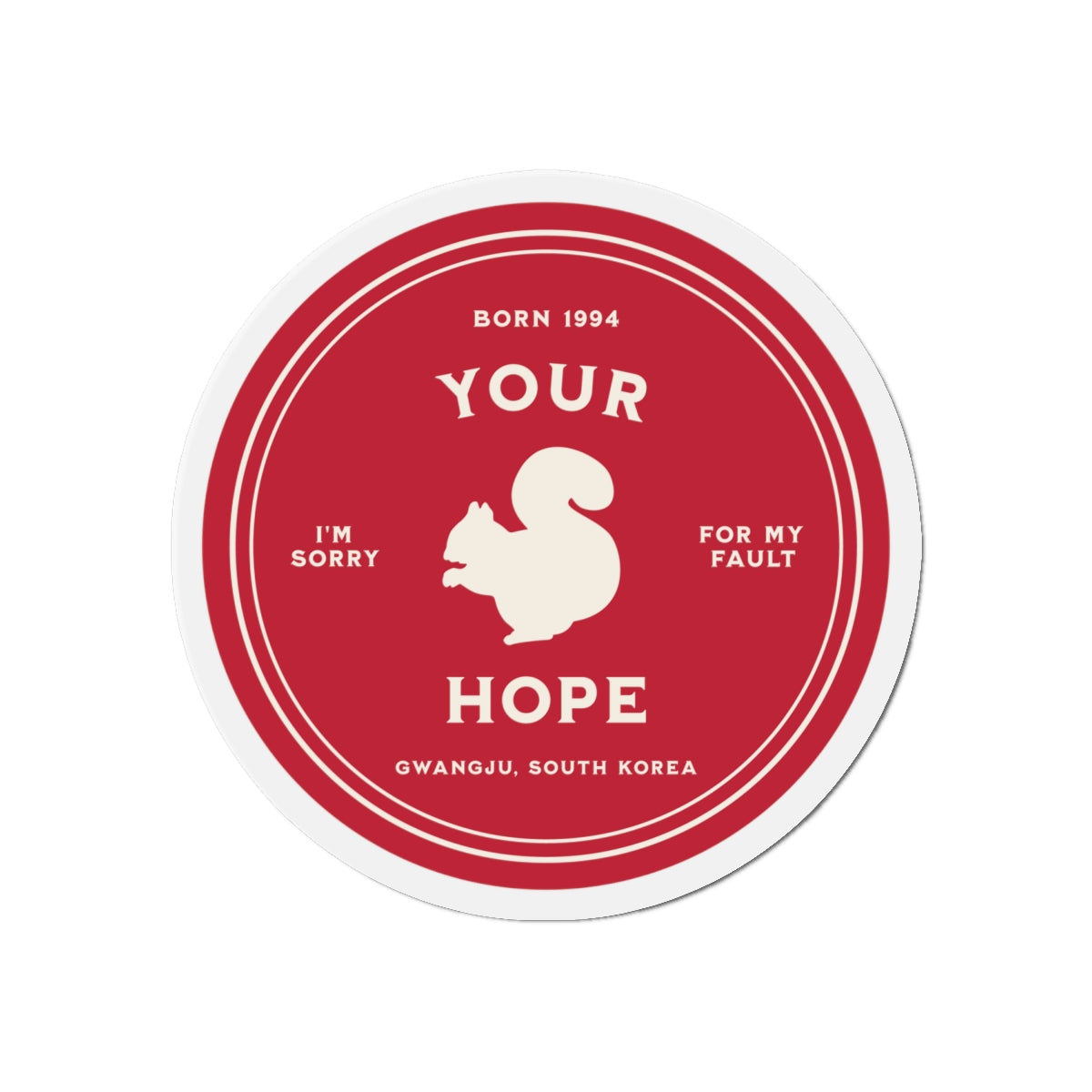 Your Hope Medallion Series Die-Cut Magnet
