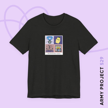 Jung Kook Short Sleeve Shirt - Funny Fanmade BTS Merch - Care Instructions - Soft Unisex T-Shirt