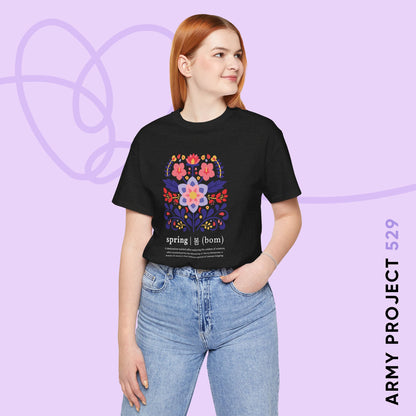 OT7 Short Sleeve Shirt - Until the Flowers Bloom - Unisex Jersey T-Shirt