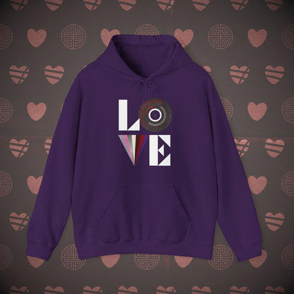 OT7 Hoodie - Love Record - Cozy Unisex Sweatshirt