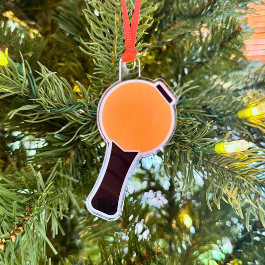 Jimin Holiday Ornament - Bangtan Lightstick - Fanmade BTS Merch - Custom-Cut Acrylic