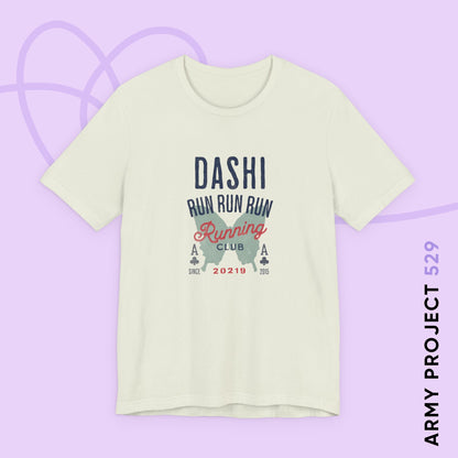 OT7 Short Sleeve Shirt - Dashi Running Club - Fanmade BTS Merch - Unisex Jersey T-Shirt