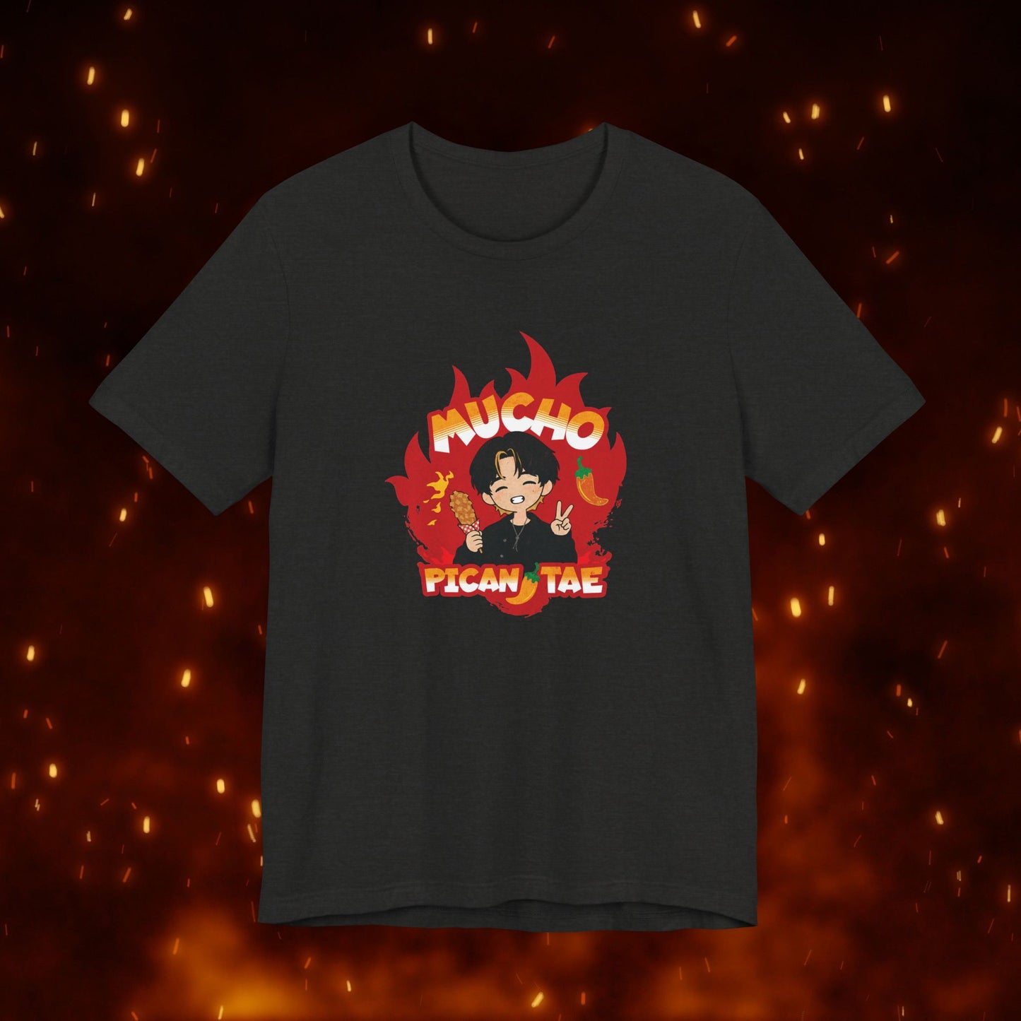 Taehyung Short Sleeve Shirt - Mucho PicanTae - Unisex Jersey T-Shirt