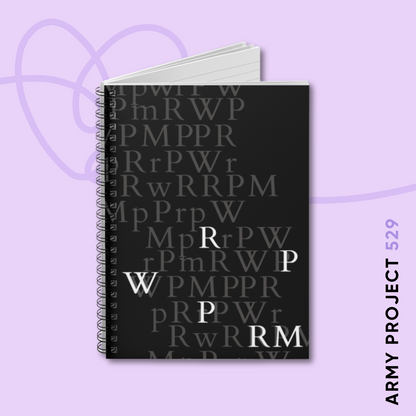 Namjoon Lost in the Page Spiral Notebook