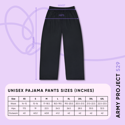 Tropical Chopsticks Unisex Pajama Pants