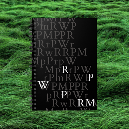 Namjoon Notebook - 'Lost in the Page' - Fanmade BTS Stationery - Spiral Journal