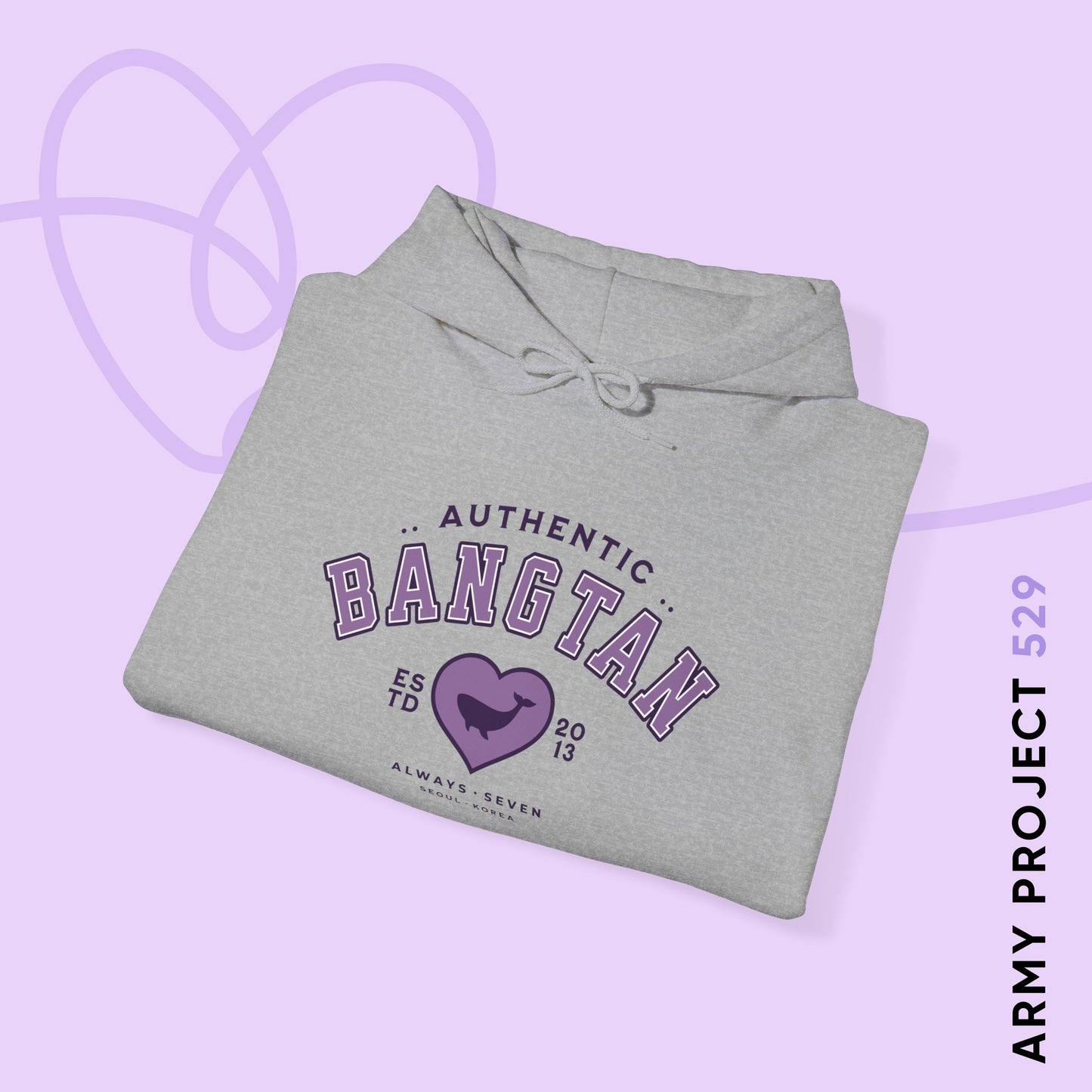 Authentic Bangtan Unisex Heavy Blend™ Hoodie