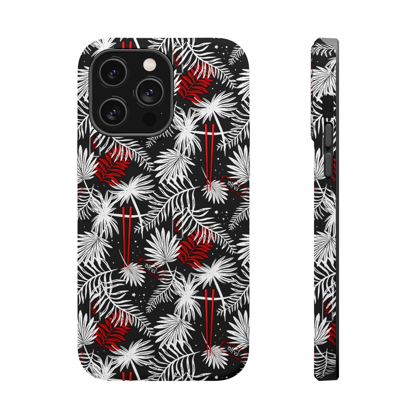 Tropical Chopsticks Magnetic Tough Phone Case