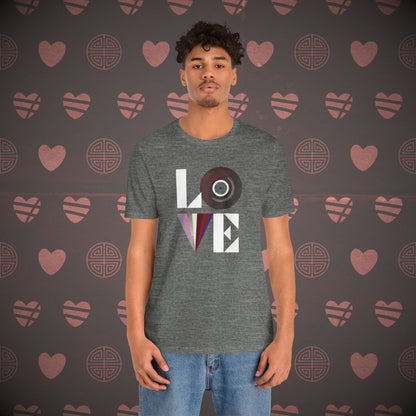 OT7 Short Sleeve Shirt - Love Record - Unisex Jersey T-Shirt