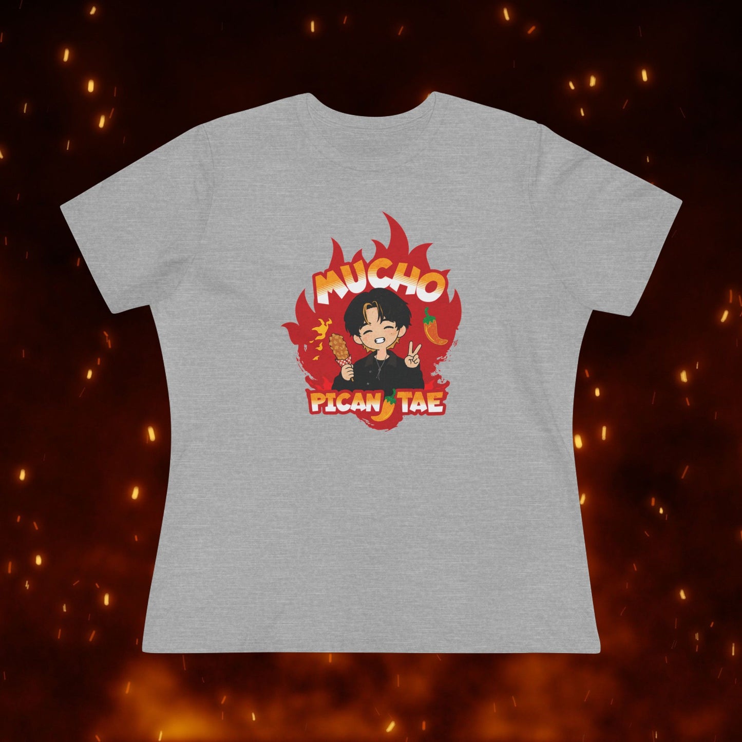 Taehyung Women's Tee - Mucho PicanTae - Soft Jersey T-Shirt