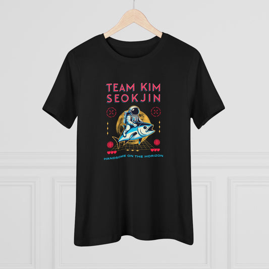 Team Kim Seokjin Women's Relaxed Jersey Short Sleeve Tee
