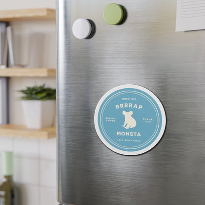 RRRRap Monsta Badge Series Die-Cut Magnet