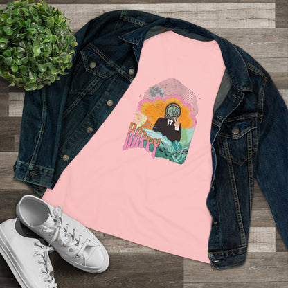 Jin Women's Tee - BTS Fanmade Retro Series - 1960s Mod Aesthetic - Soft Jersey T-Shirt