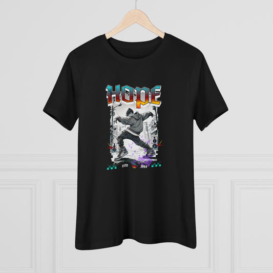 Hobi 1990s Retro Series Women's Relaxed Jersey Short Sleeve Tee