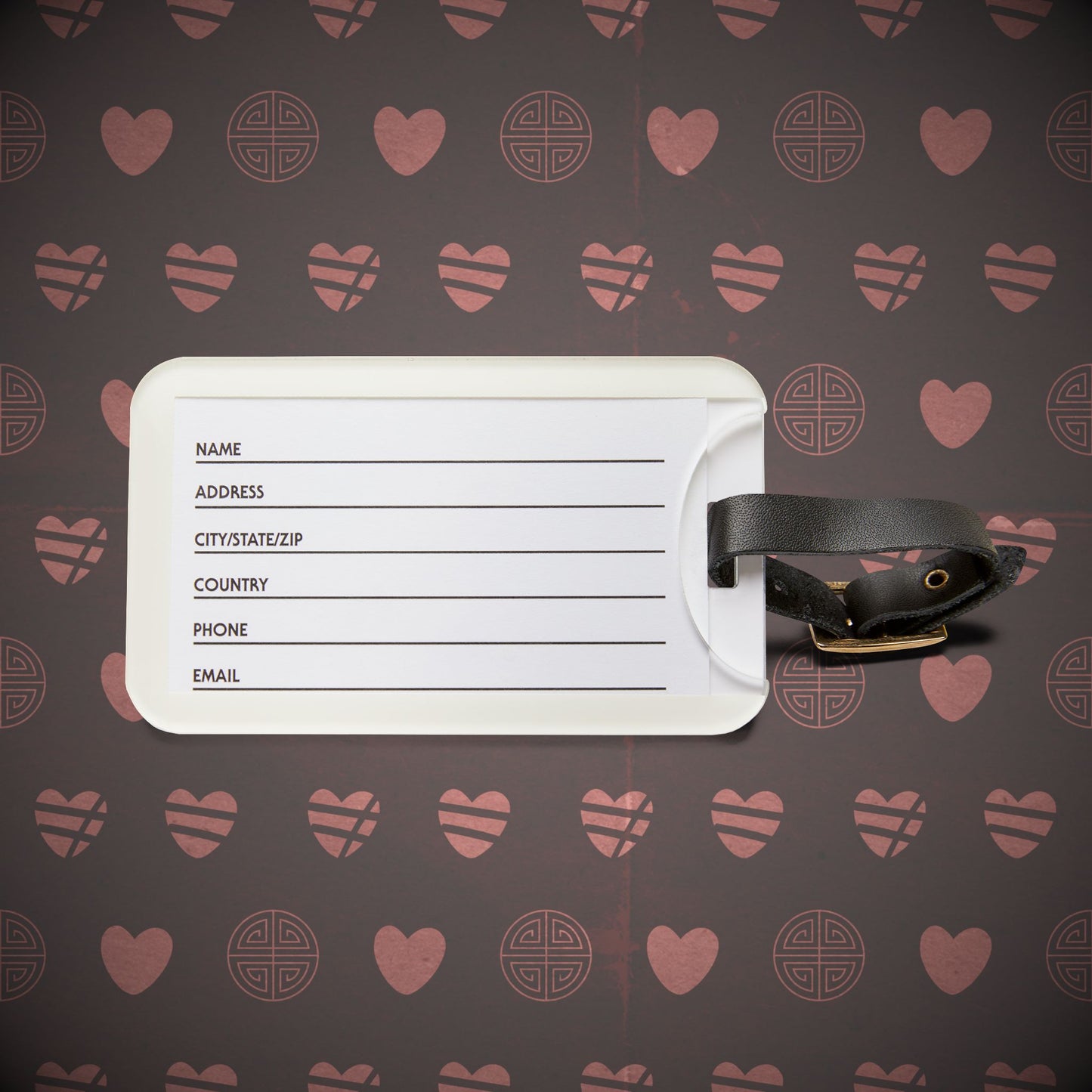 OT7 Luggage Tag - Arirang Love Song Mirror - ARMY Travel Accessories