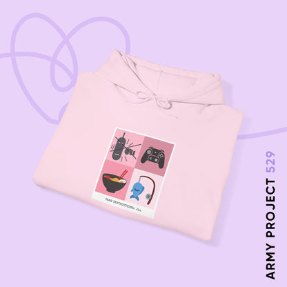 Jin Hoodie - Funny Fanmade BTS Merch - Care Instructions - Cozy Unisex Sweatshirt