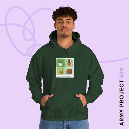 Taehyung Hoodie - Funny Fanmade BTS Merch - Care Instructions - Cozy Unisex Sweatshirt