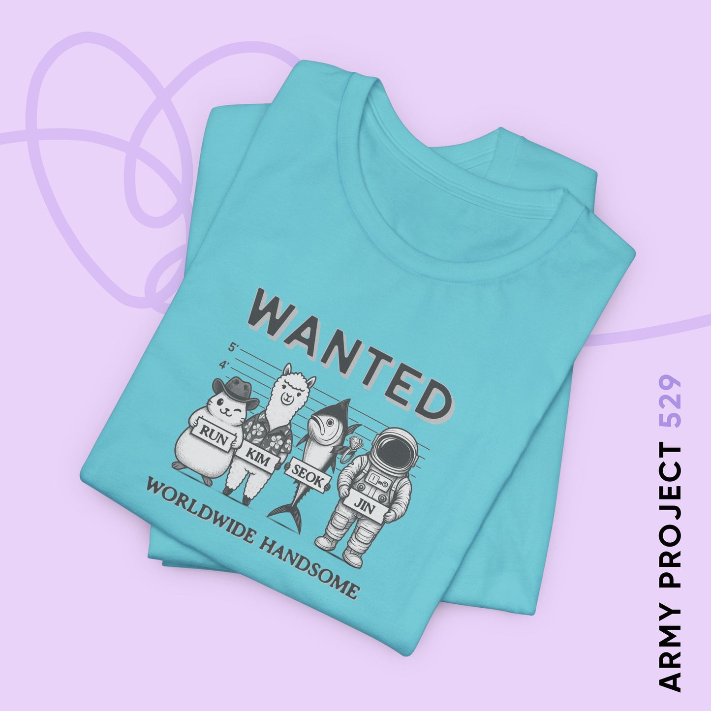 Run Kim Seokjin Unisex Jersey Short Sleeve Tee