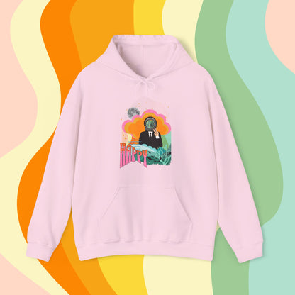 Jin Hoodie - Fanmade BTS Retro Series - 60s Mod Aesthetic - Cozy Unisex Sweatshirt